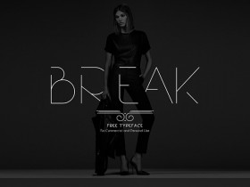 Break free font