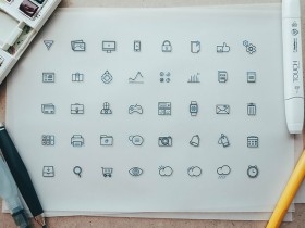 Fblu - 40 free icons