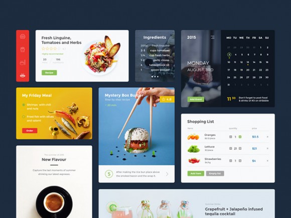 Food & Drink UI kit