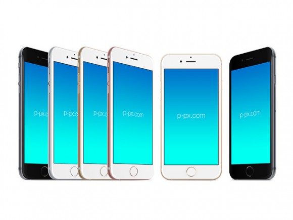 iPhone 6S + 6S Plus mockups