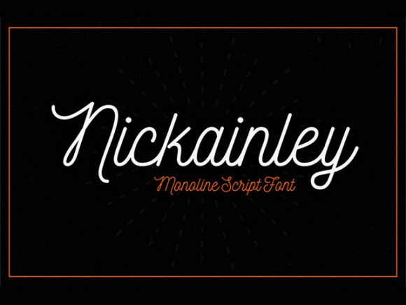 Nickainley free font