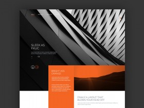 Trans - PSD website template