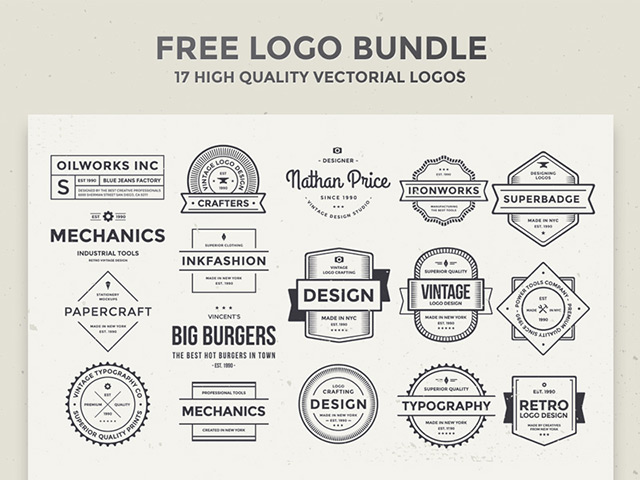 Classic Logo - Free Vectors & PSDs to Download