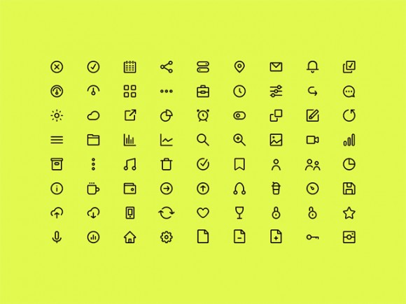 72 free icons in AI, Sketch, PSD and SVG formats