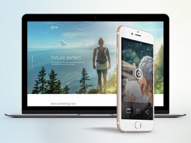 Take: Landing page template for apps