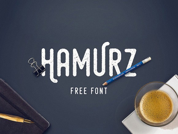 Hamurz: A creative free font