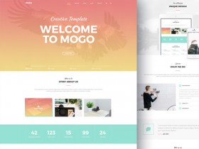 110+ Best Free PSD Website Templates - Freebiesbug