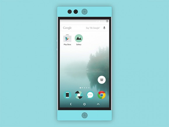 Nextbit Robin PSD mockup