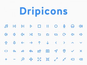 Dripicons v2: 200 free icons including webfont