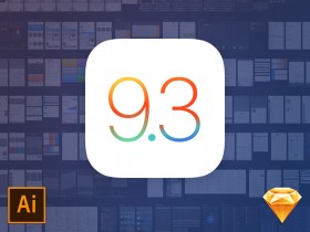 iOS 9.3 UI kit for Illustrator and Sketch