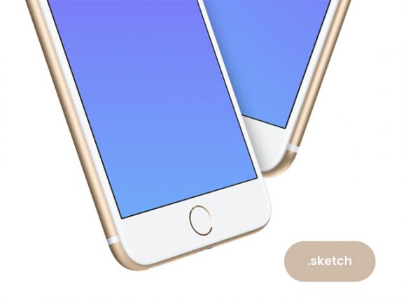 White iPhone mockups