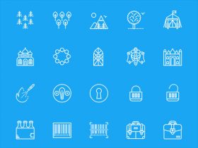 A free set of 200 misc icons by Smashicons