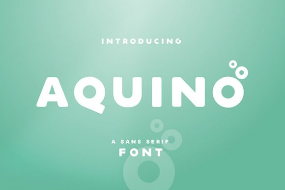 Aquino font - Preview 01