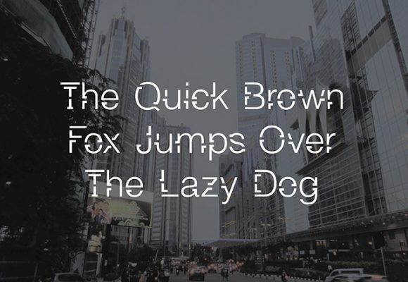 Jakarta free font - Preview 01