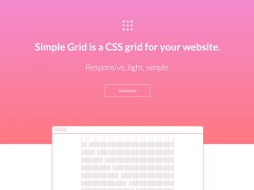 Simple Grid CSS framework