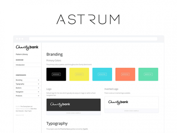 Astrum: Pattern library for web projects