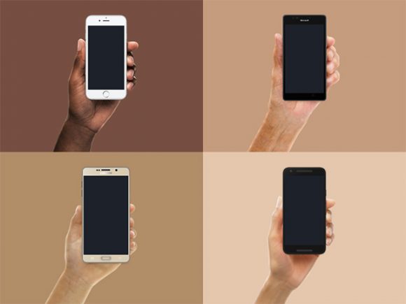 Diverse Device Hands by Facebook
