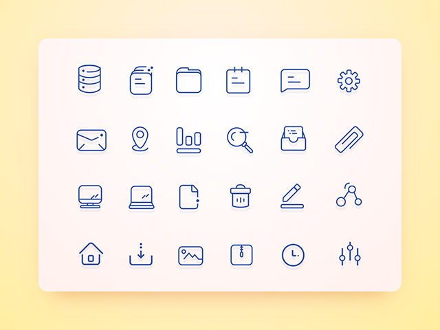 24 Unique User Interface Icons Freebiesbug 24 Unique User Interface Icons Freebiesbug