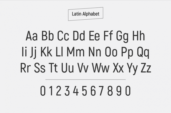 Akrobat free font - Preview 01