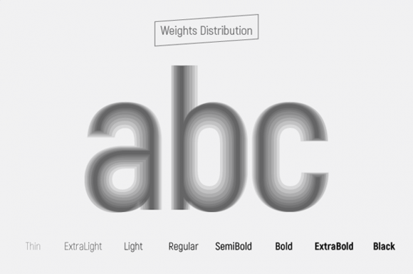 Akrobat free font - Preview 03