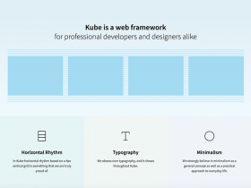 Kube: Web framework for developers and designers