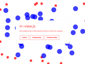 in-view: A JS utility to detect elements inside the viewport