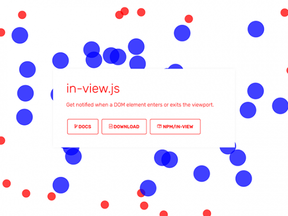 in-view: A JS utility to detect elements inside the viewport