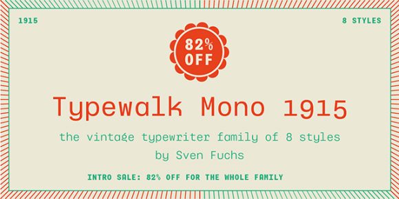 Typewalk Mono 1915 - Preview 01