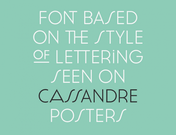 Cassannet Plus Regular: Font preview