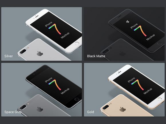 iPhone 7 & 7 Plus: Early free mockup collection