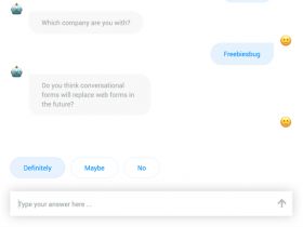 Conversational Forms: Turn web forms into conversations with JS