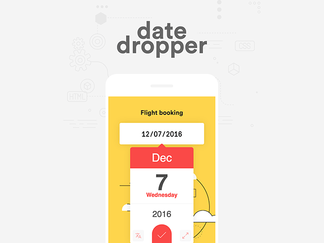 Datedropper 3.0: A powerful jQuery UI datepicker