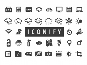 Iconify: 650+ free icons for Web and Apps