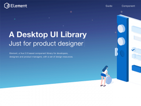 Element: A desktop component UI library