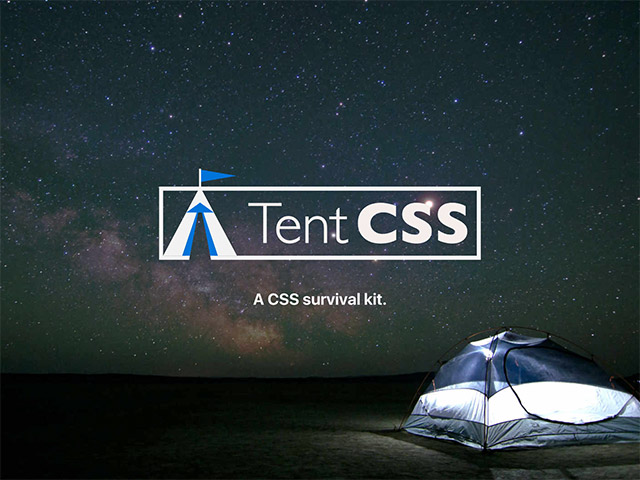 Tent CSS: An essential CSS framework