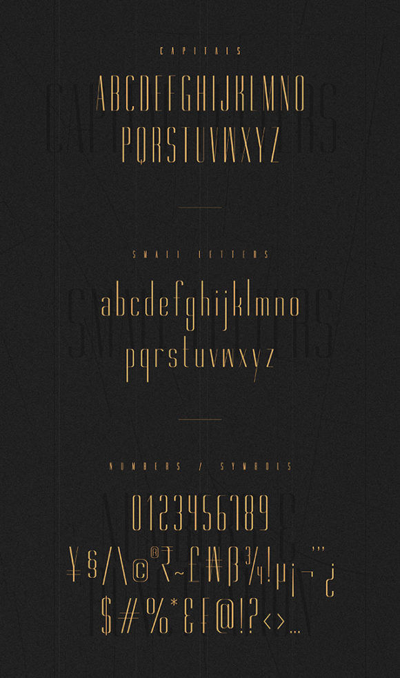 Gorgeous font - Preview 03