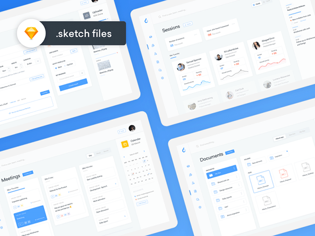 Top 15 Premium And Free Sketch Admin Template