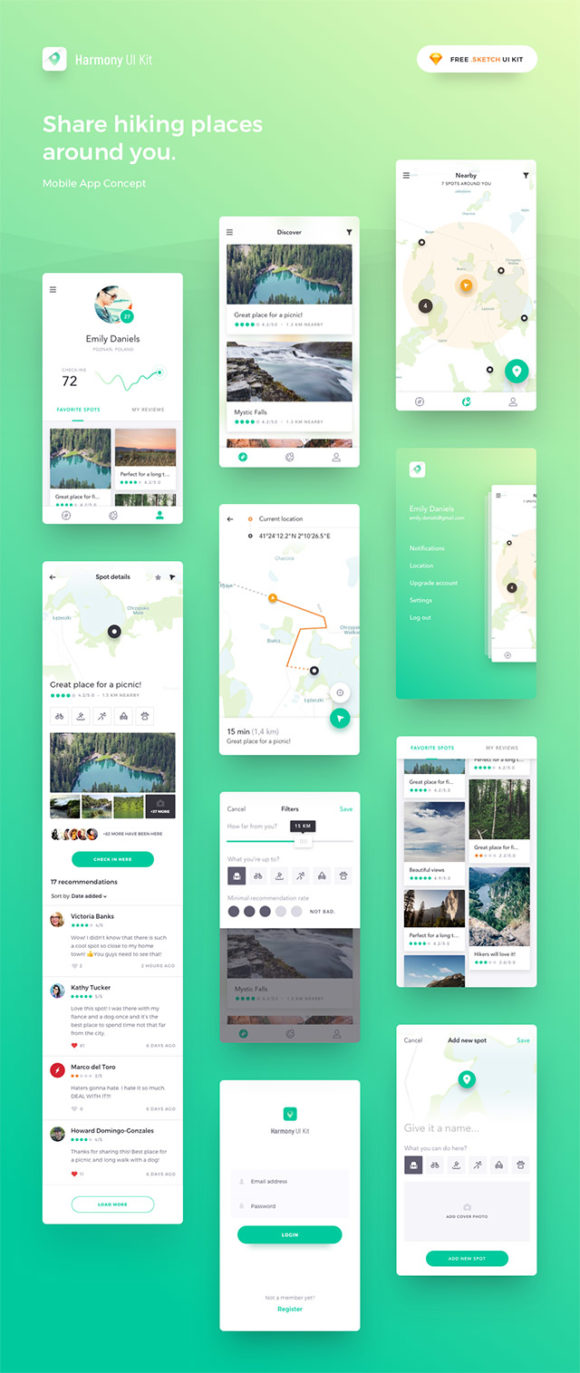 Map  Location Mobile App UI Kit  Figma Community