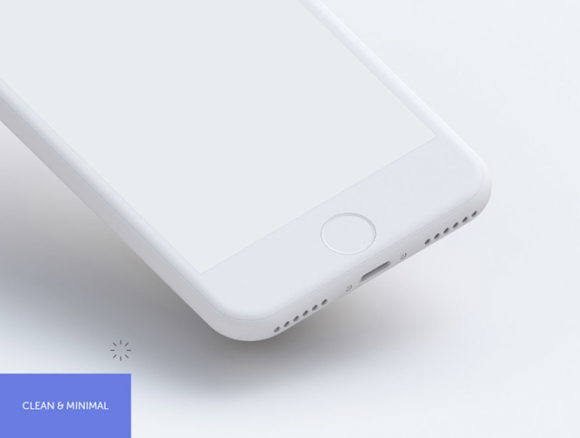 Preview image of 9 Free PSD Hi-Res iPhone mockups - 02