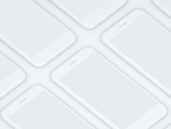 Preview image of 9 Free PSD Hi-Res iPhone mockups - 05