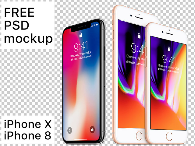 Download Iphone X Iphone 8 Early Free Mockups Freebiesbug