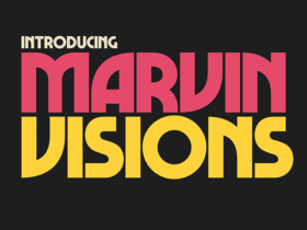 Marvin Visions: A free, bold, uppercase font