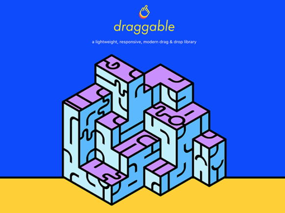 Draggable: A lightweight drag & drop JS library