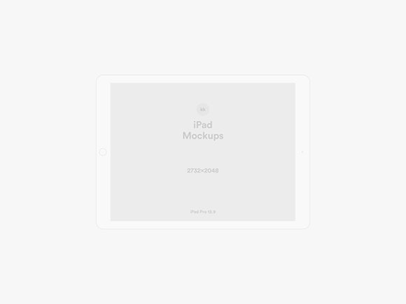 iPad white version