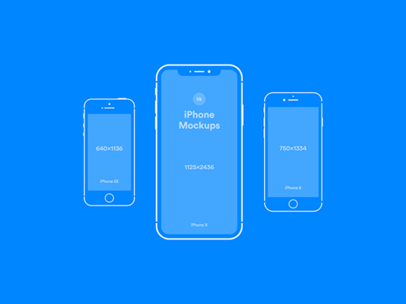 iPhone blue version