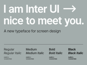 Inter UI: A free font for highly legible text