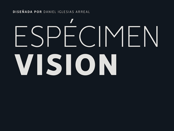 Vision: A free geometric & humanist typeface