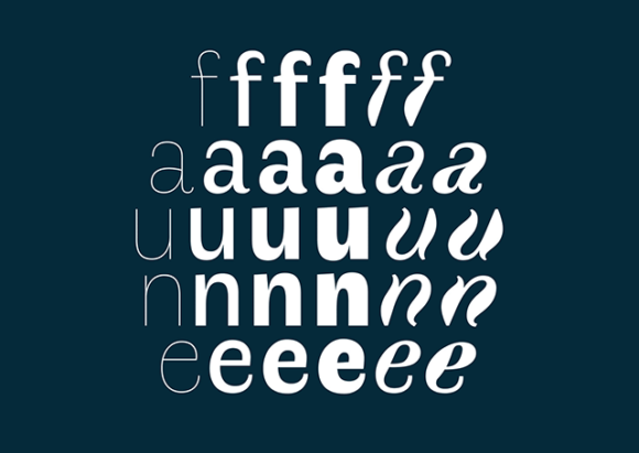 Faune font preview 02