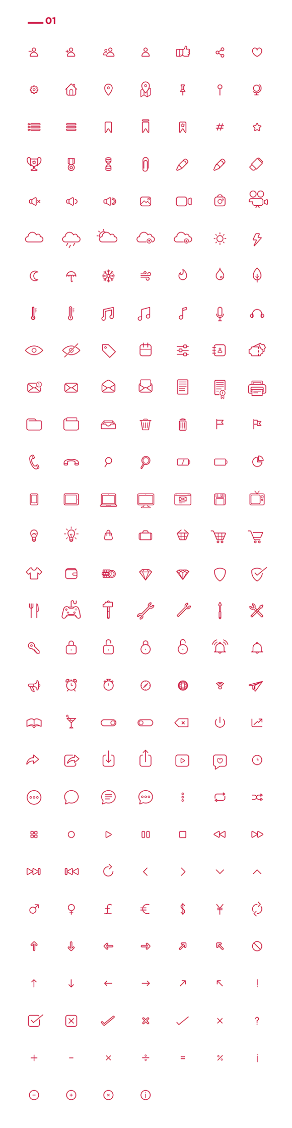 Icon pack preview