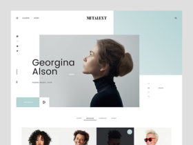 MI Talent: A website template for agencies